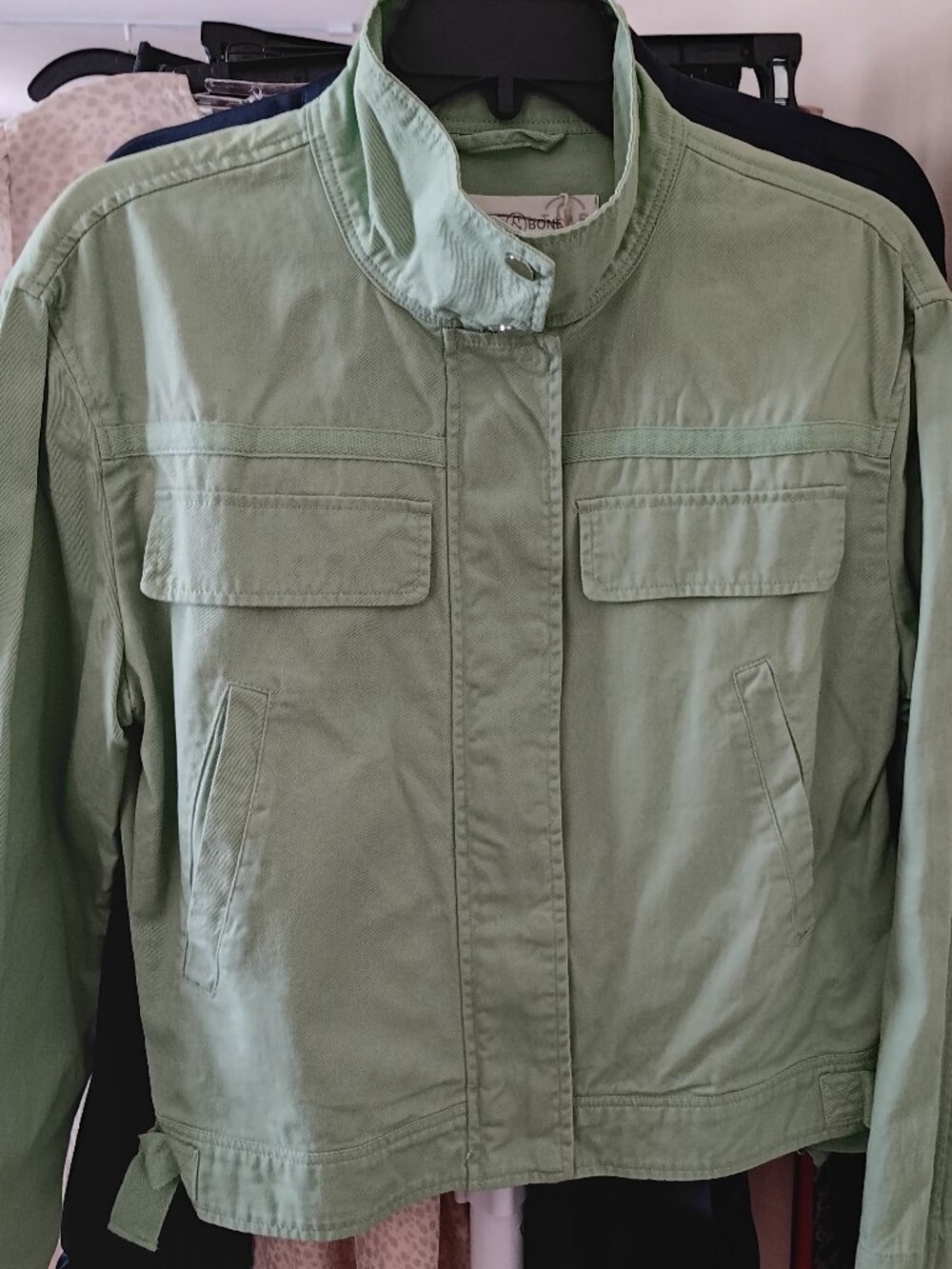 NWT Sage Green Cotton Jacket by Treasure & Bond